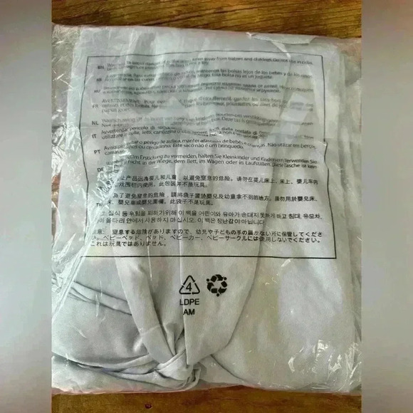 Show Me Your Mumu Samantha Dress ~ Silver Luxe Satin ~ large ~NEW IN POLY! - Picture 6 of 7